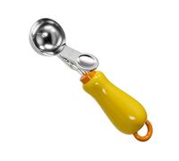 Reboundable Ice Cream Scooper Multipurpose Stainless Steel Scoops Nonstick Watermelon Fruit Ball Dessert Spoon Dishwasher Safe Cookie Scooper