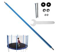 Rebounder Upright Exchange - Trampoline Security Netting Posts, Trampoline Woven Supports | Trampolines Boundary Hardware, Erect Straight Rod to Shield Youngsters Against Hitting for Outdoor Kid Child