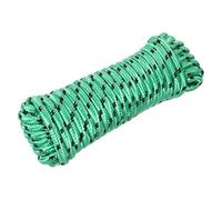 Rebower 1/2" 49ft Diamond Braided Ropes Green Nylon Rope Polypropylene Flag Pole Cord Utility String,[for Camping and Hiking, Indoor and Outdoor Use]