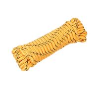 Rebower 1/2" 49ft Diamond Braided Ropes Orange Nylon Rope Polypropylene Flag Pole Cord Utility String,[for Camping and Hiking, Indoor and Outdoor Use]