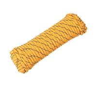 Rebower 1/2" 98ft Diamond Braided Ropes Orange Nylon Rope Polypropylene Flag Pole Cord Utility String,[for Camping and Hiking, Indoor and Outdoor Use]