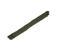 Rebower 1 Pcs Dark Green Nylon Rope 1/4"x98ft Solid Braided Cord Polypropylene Rope Utility Cord,[for Camping, Tie Down, Securing, Mooring Lines,Indoor & Outdoor Use]