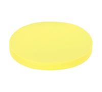 Rebower 100 Sheets Circles Cutouts Paper, 4 Inch Round Origami Cardstock Construction Paper, [for Arts DIY Crafts Art Bulletin Board Decorations ] Yellow