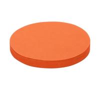 Rebower 100 Sheets Circles Cutouts Paper, 4 Inch Round Origami Cardstock Construction Paper, [for Arts DIY Crafts Art Bulletin Board Decorations ] Orange