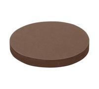 Rebower 100 Sheets Circles Cutouts Paper, 4 Inch Round Origami Cardstock Construction Paper, [for Arts DIY Crafts Art Bulletin Board Decorations ] Brown