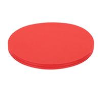 Rebower 100 Sheets Circles Cutouts Paper, 6 Inch Round Origami Cardstock Construction Paper, [for Arts DIY Crafts Art Bulletin Board Decorations ] Red