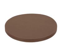 Rebower 100 Sheets Circles Cutouts Paper, 6 Inch Round Origami Cardstock Construction Paper, [for Arts DIY Crafts Art Bulletin Board Decorations ] Brown