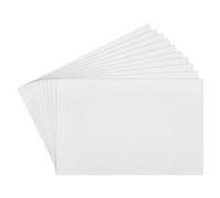 Rebower 12Pcs Foam Sheets Crafts Glitter Foam Arts Paper 12 x 8 x 5/64 Inch [for Crafts Project, Scrapbooking, DIY, Party Handicraft, Costumes]-30cm x 20cm x 2mm / White