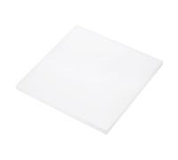 Rebower 152x152x10mm UHMW Polyethylene Sheets Ultra High Molecular Weight White Plastic Sheet [for Home, Industrial]