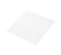 Rebower 152x152x2mm UHMW Polyethylene Sheets Ultra High Molecular Weight White Plastic Sheet [for Home, Industrial]