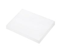Rebower 152x203x20mm UHMW Polyethylene Sheets Ultra High Molecular Weight White Plastic Sheet [for Home, Industrial]