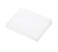 Rebower 152x203x25mm UHMW Polyethylene Sheets Ultra High Molecular Weight White Plastic Sheet [for Home, Industrial]