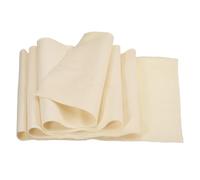 Rebower 15cm x 1m Elastic Cuffs Ribbed Trims for Sewing Cotton Fabric Knitted Ribbed Stretch Band, [for Cuffs, Waistband, Collar] - Beige
