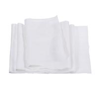Rebower 15cm x 1m Elastic Cuffs Ribbed Trims for Sewing Cotton Fabric Knitted Ribbed Stretch Band, [for Cuffs, Waistband, Collar] - White