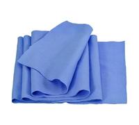 Rebower 15cm x 1m Elastic Cuffs Ribbed Trims for Sewing Cotton Fabric Knitted Ribbed Stretch Band, [for Cuffs, Waistband, Collar] - Light Blue