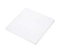 Rebower 203x203x20mm UHMW Polyethylene Sheets Ultra High Molecular Weight White Plastic Sheet [for Home, Industrial]