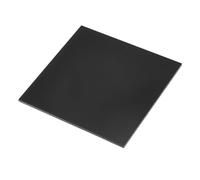 Rebower 203x203x4mm UHMW Polyethylene Sheets Ultra High Molecular Weight Black Plastic Sheet [for Home, Industrial]