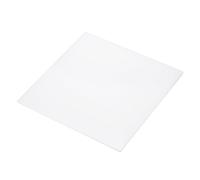Rebower 203x203x4mm UHMW Polyethylene Sheets Ultra High Molecular Weight White Plastic Sheet [for Home, Industrial]