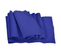 Rebower 20cm x 1m Elastic Cuffs Ribbed Trims for Sewing Cotton Fabric Knitted Ribbed Stretch Band, [for Cuffs, Waistband, Collar] - Blue