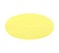 Rebower 25 Sheets Circles Cutouts Paper, 3 Inch Round Origami Cardstock Construction Paper, [for Arts DIY Crafts Art Bulletin Board Decorations ] Yellow
