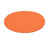 Rebower 25 Sheets Circles Cutouts Paper, 4 Inch Round Origami Cardstock Construction Paper, [for Arts DIY Crafts Art Bulletin Board Decorations ] Orange