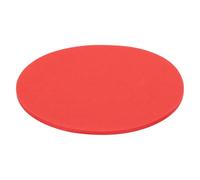 Rebower 25 Sheets Circles Cutouts Paper, 4 Inch Round Origami Cardstock Construction Paper, [for Arts DIY Crafts Art Bulletin Board Decorations ] Red