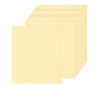 Rebower 25 Sheets Parchment Paper Aged Look Stationery 200GSM Vintage Paper Sheet, [for Certificate, Invitation, Envelope] - 8.5 x 11 Inch/Grey Yellow