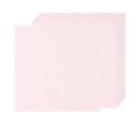 Rebower 25 Sheets Parchment Paper Aged Look Stationery 90GSM Vintage Paper Sheet, [for Certificate, Invitation, Envelope] - 12 x 12 Inch/Pink