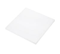 Rebower 254x254x15mm UHMW Polyethylene Sheets Ultra High Molecular Weight White Plastic Sheet [for Home, Industrial]
