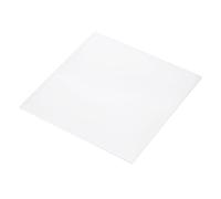 Rebower 254x254x2mm UHMW Polyethylene Sheets Ultra High Molecular Weight White Plastic Sheet [for Home, Industrial]