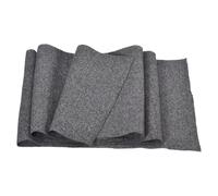 Rebower 25cm x 1m Elastic Cuffs Ribbed Trims for Sewing Cotton Fabric Knitted Ribbed Stretch Band, [for Cuffs, Waistband, Collar] - Dark Gray