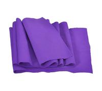 Rebower 25cm x 1m Elastic Cuffs Ribbed Trims for Sewing Cotton Fabric Knitted Ribbed Stretch Band, [for Cuffs, Waistband, Collar] - Purple