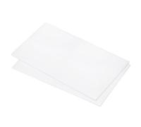 Rebower 2pcs 152x305x4mm UHMW Polyethylene Sheets Ultra High Molecular Weight White Plastic Sheet [for Home, Industrial]