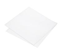 Rebower 2pcs 254x254x3mm UHMW Polyethylene Sheets Ultra High Molecular Weight White Plastic Sheet [for Home, Industrial]