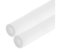 Rebower 2pcs Pipe Insulation Foam Tube 25x45mm 3ft Heat Preservation Foam Pipe [for Copper Water Pipe Freeze Protection] - White
