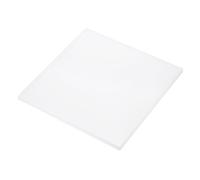 Rebower 305x305x10mm UHMW Polyethylene Sheets Ultra High Molecular Weight White Plastic Sheet [for Home, Industrial]