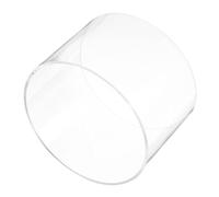 Rebower 4" Clear Plastic Rigid Pipe 144mm x 150mm(5.7" x 6") Acrylic Tube Round Polycarbonate Tubing, [for Plumbing, Hydraulics, Aquarium, DIY]