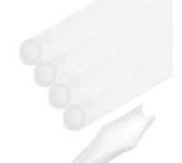 Rebower 4pcs Pipe Insulation Foam Tube 20x30mm 3ft Heat Preservation Foam Pipes [for Copper Water Pipe Freeze Protection] - White