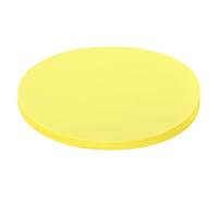 Rebower 50 Sheets Circles Cutouts Paper, 4 Inch Round Origami Cardstock Construction Paper, [for Arts DIY Crafts Art Bulletin Board Decorations ] Yellow