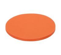 Rebower 50 Sheets Circles Cutouts Paper, 4 Inch Round Origami Cardstock Construction Paper, [for Arts DIY Crafts Art Bulletin Board Decorations ] Orange