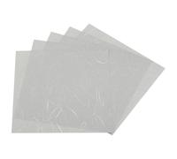 Rebower 50 Sheets Natural Fiber Mulberry Origami Paper 6x6 Inch Visible Folding Washi Paper,[for Junk Journals, Card Making, DIY Craft Writing Painting, Decorative Scrapbook]-Gray