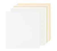 Rebower 50 Sheets Parchment Paper Aged Look Stationery 200GSM Vintage Paper Sheet, [for Certificate, Invitation, Envelope] - 8.5 x 11 Inch / 10 Assorted Color