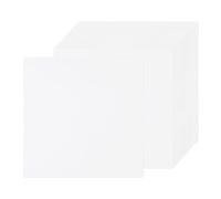 Rebower 50 Sheets Parchment Paper Aged Look Stationery 90GSM Vintage Paper Sheet, [for Certificate, Invitation, Envelope] - 12 x 12 Inch/White
