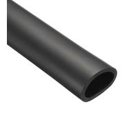 Rebower 50mm ID Pipe Insulation Tubing 7mm Thick Heat Preservation Foam Tube, [for Plumbing Freeze Protection Exercise Handle] - 65mm OD/3ft/Black