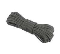 Rebower 550 Paracord Rope 15m, 4mm Thin Paracord Nylon Cord 7-Strand Core [for Tent Camping Outdoor Gear] - Grey