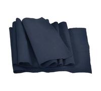 Rebower 55cm x 1m Elastic Cuffs Ribbed Trims for Sewing Cotton Fabric Knitted Ribbed Stretch Band, [for Cuffs, Waistband, Collar] - Dark Blue