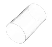Rebower 6" Clear Plastic Rigid Pipe 115mm x 120mm(4 1/2" x 4.7") Acrylic Tube Round Polycarbonate Tubing, [for Plumbing, Hydraulics, Aquarium, DIY]