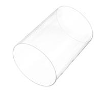 Rebower 6" Clear Plastic Rigid Pipe 175mm x 180mm(7" x 7 1/16") Acrylic Tube Round Polycarbonate Tubing, [for Plumbing, Hydraulics, Aquarium, DIY]
