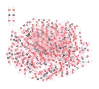 Rebower 600 Pcs Heat Shrink Wire Connectors, 22-18 AWG Waterproof Insulated Self Soldering Seal Butt Connector for Automotive Marine Boat Truck Electrical, Red