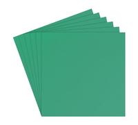 Rebower 6Pcs Foam Sheets Crafts Foam Arts Paper 10 x 10 x 1/8 Inch [for Crafts Project, Scrapbooking, DIY, Party Handicraft, Costumes]-25cm x 25cm x 3mm / Green